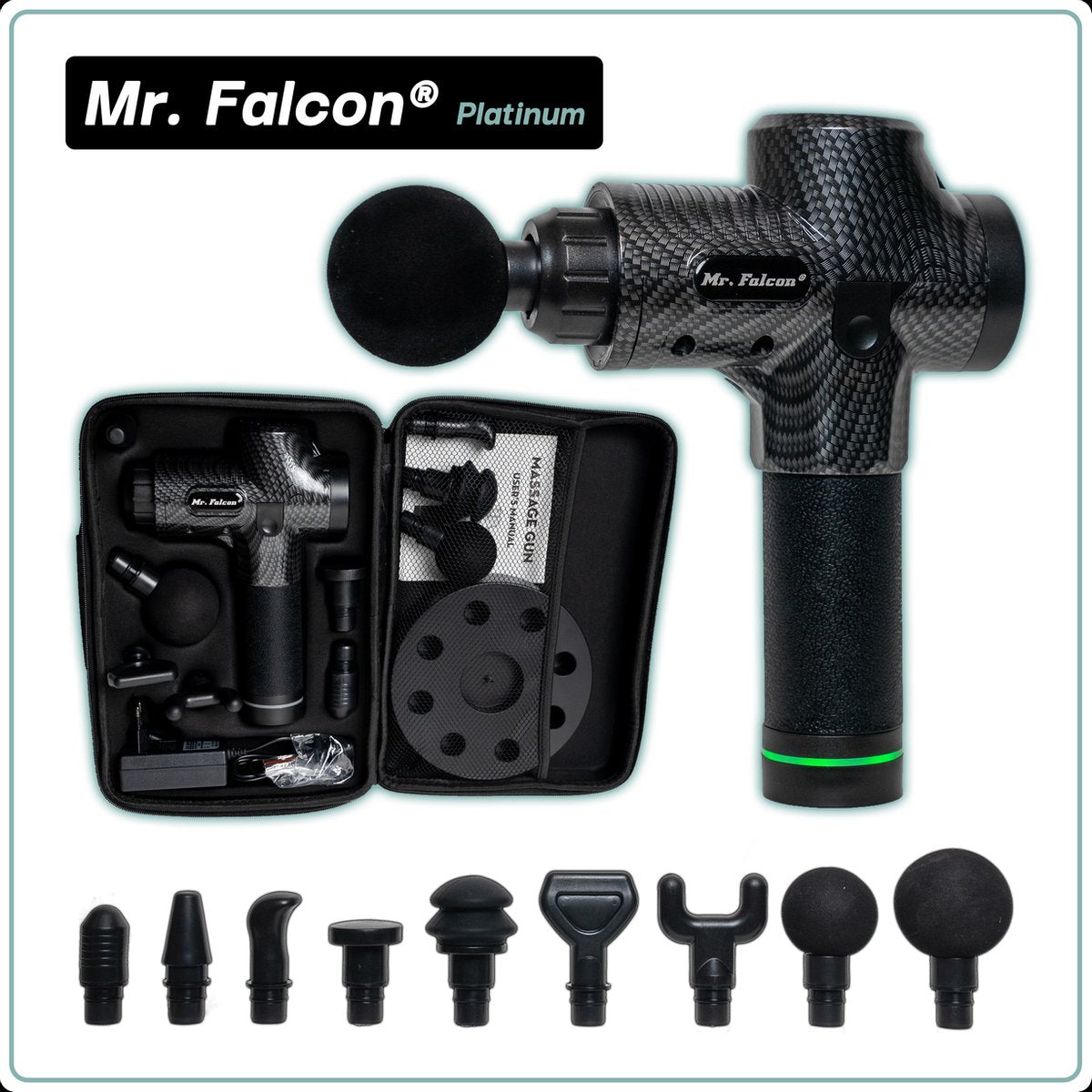 Mr. Falcon® - Massage Gun - Platinum