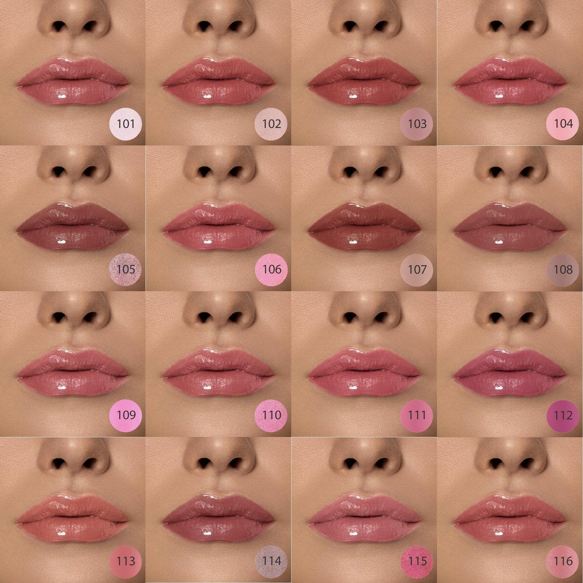 Golden Rose Color Sensation Lipgloss NO: 110 Lipgloss Neutrale dekking non-sticky