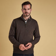 Barbour Gamlan half zip mkn1213br71 brown S