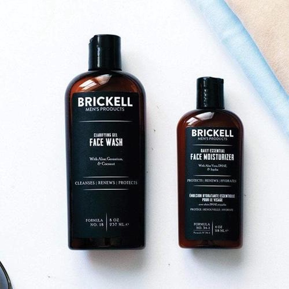 Brickell Men's Daily Essential Face Care Routine I