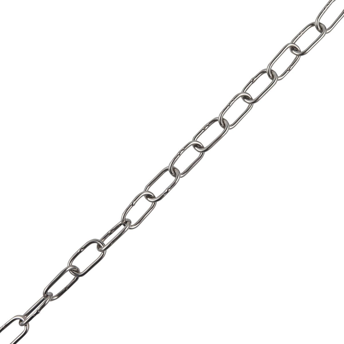 sierketting vernikkeld 22x3mm per 2.5 meter