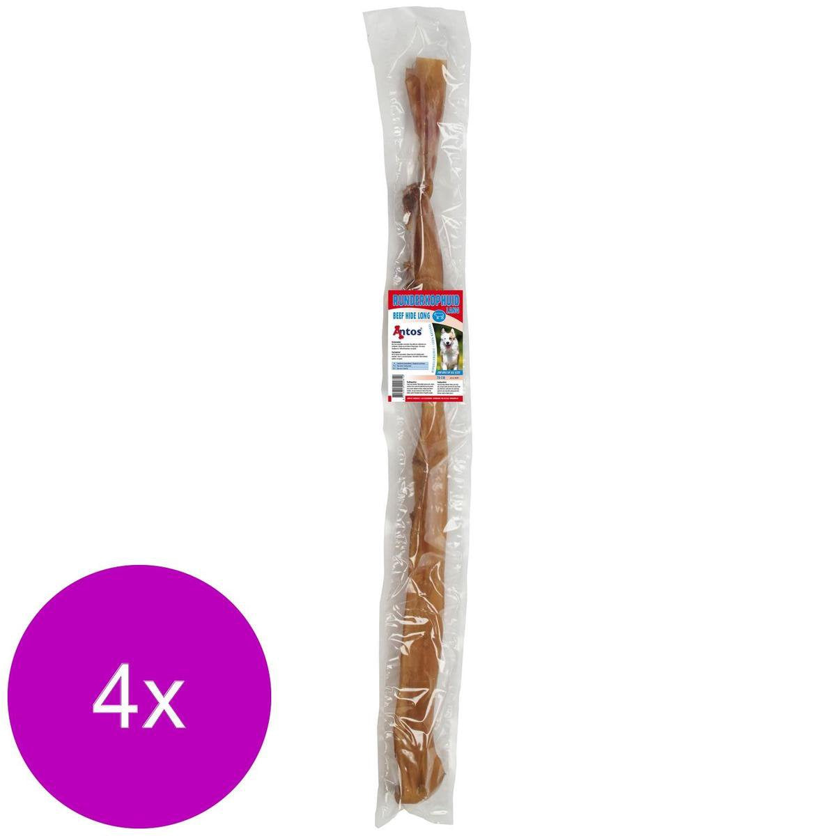 Antos Kophuid Rund - Hondensnacks - 4 x Rund 70 cm 19 g Lang