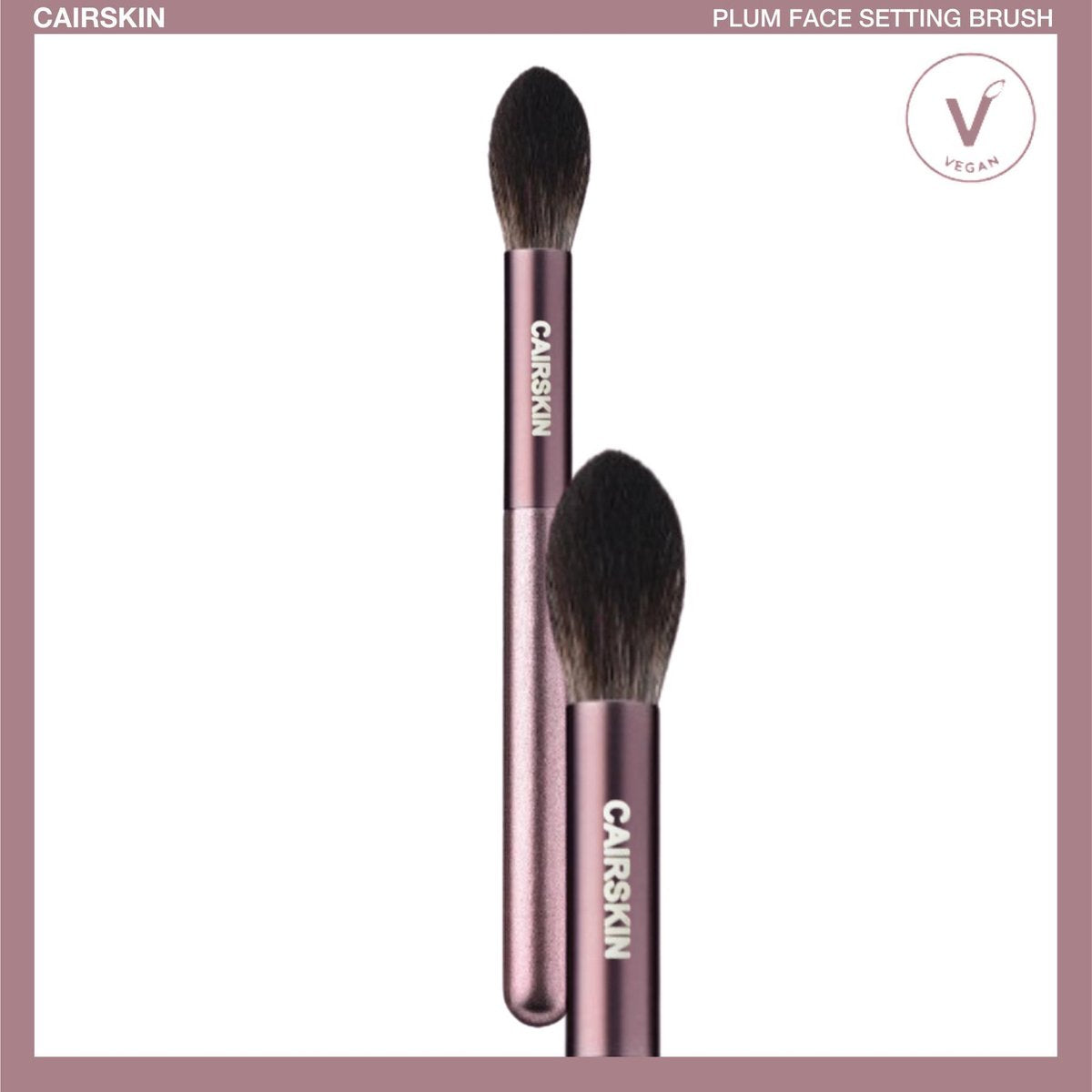 CAIRSKIN Plum Setting Brush - Face
