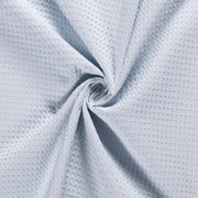 Glim® Wafel stof - Wafelkatoen - Badstof - 100% katoen - Wafeldoek - 100x147cm - Stof per meter - Babyblauw