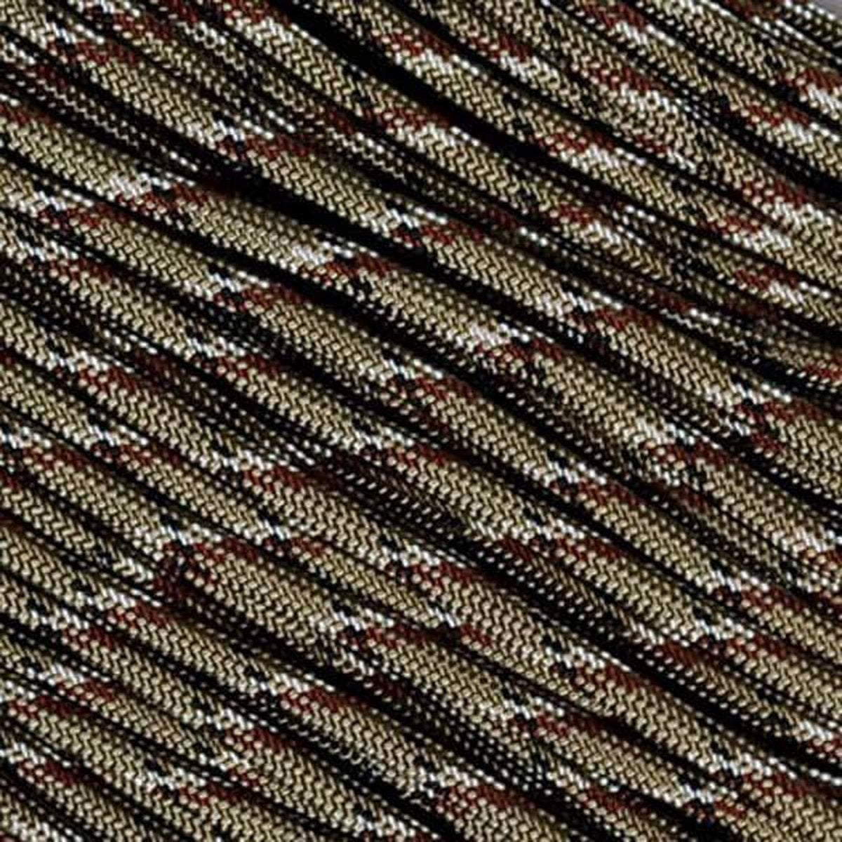 Paracord 550 Desert Camo - Type 3 - 15 meter - #23