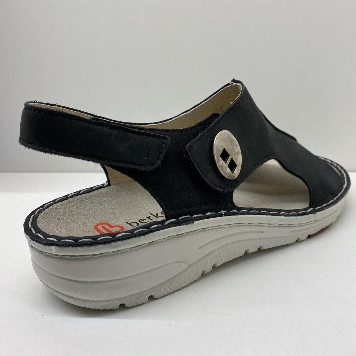 BERKEMANN - Damesmodel Tanita 03114-910  Comfort sandaal - blauw - maat EU: 41 1/2 en UK: 7