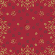 Duni Servetten X-mas Deco 3-laags 24 X 24 Cm Rood 20 Stuks