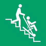 Pictogram bordje Evacuatiestoel | 200 * 200 mm | verpakt per 2 stuks