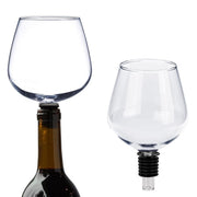 Wijnfles Glas - Opzetstuk - Wijnglas