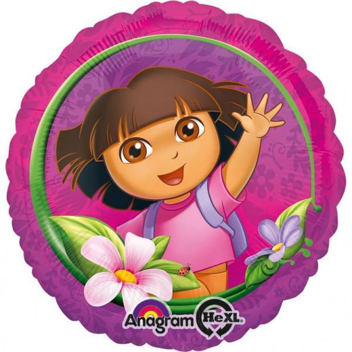 Dora Helium Ballon Restyle 43cm leeg