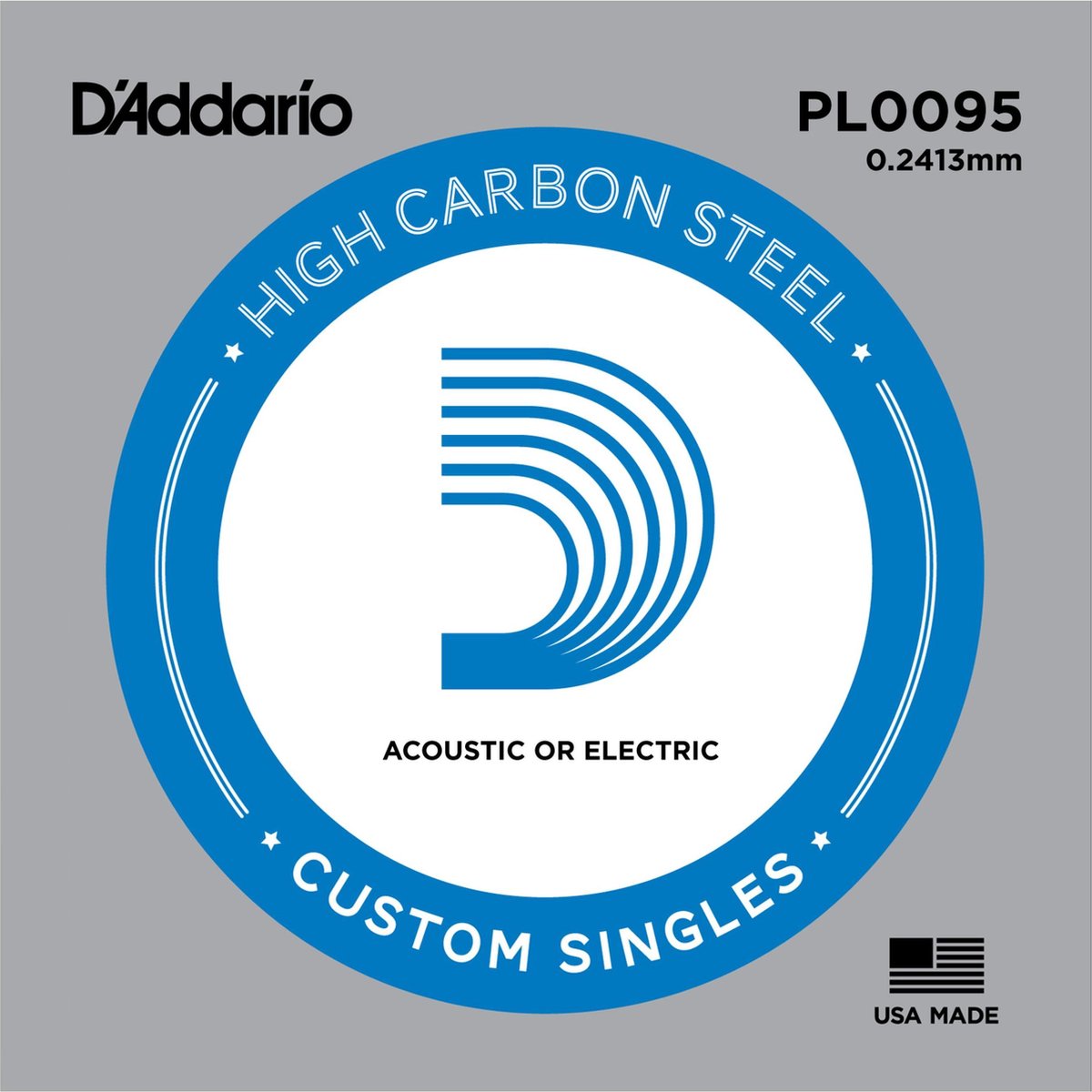 PL0095 Plain enkele snaar