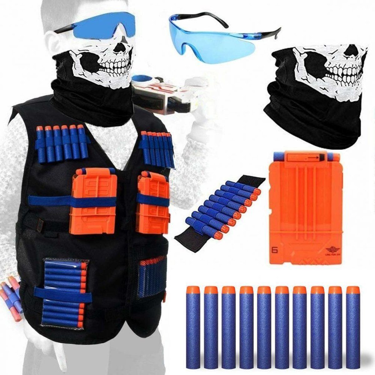 Accessoires en veiligheidskit geschikt voor nerf - commando  equipment