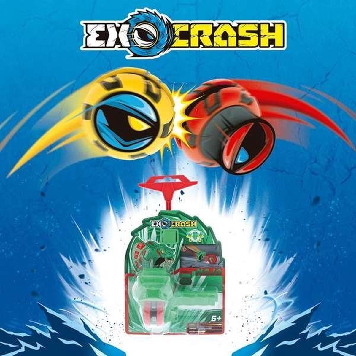 Draaiende Tol Exocrash Mini Bestias Goliath
