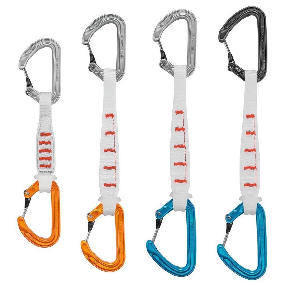Petzl Ange Finesse L+L 17cm Ultralicht klimsetje per stuk