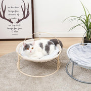 TBG Luxe Huisdier Kat Opknoping Bed Huis Ronde Zachte Kat Hangmat Gezellige Schommelstoel Afneembare Huisdier Bed Wieg Huis voor Katten Hond Nest MatAWW1082BG