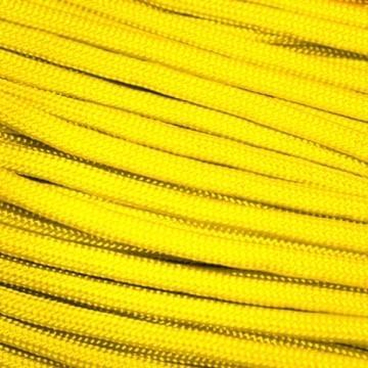 Rol 100 meter - Glossy Yellow Paracord 550 - #18