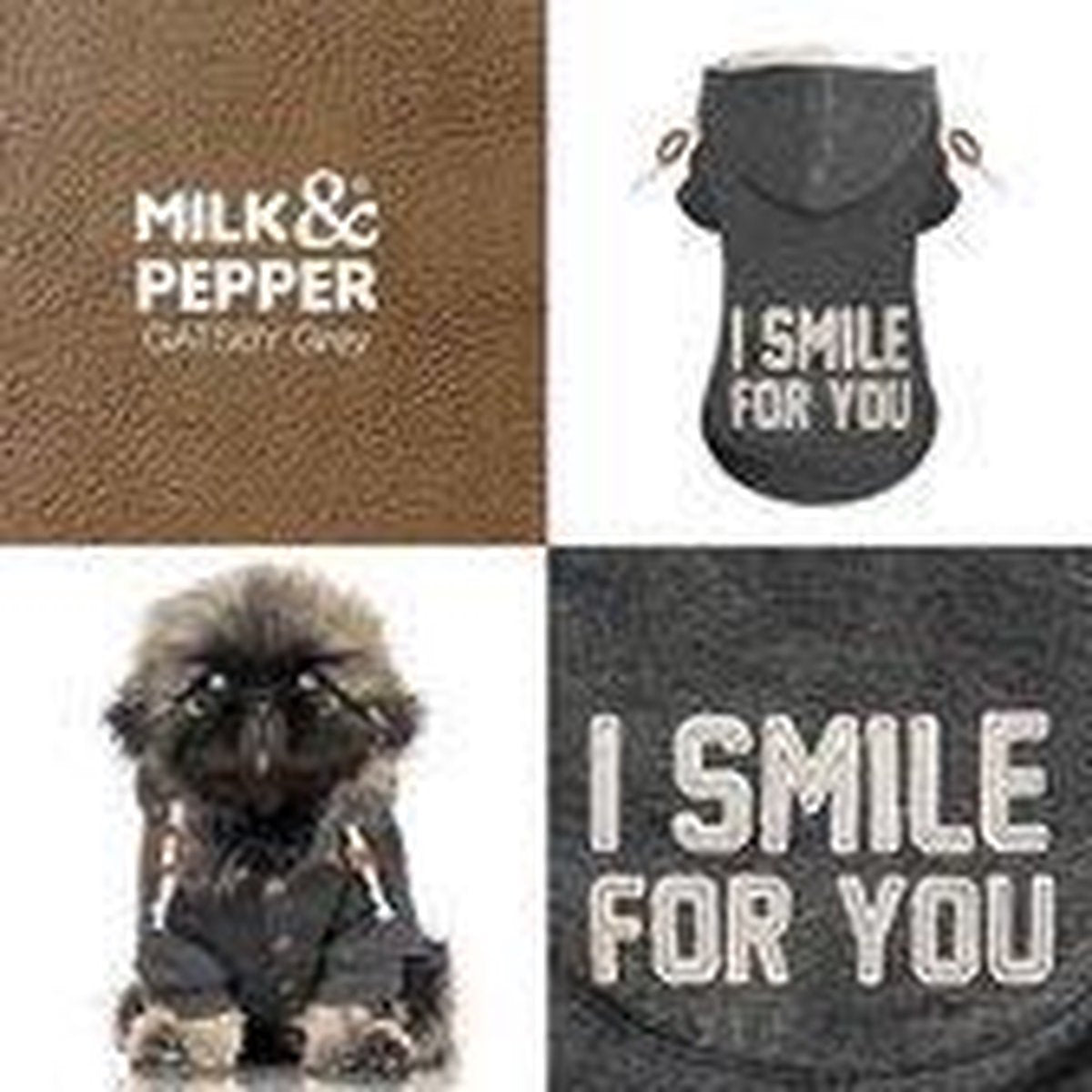 Hoody Gatsby Grey-T 30 - Milk & Pepper