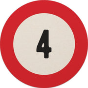 Bierviltjes 4 jaar | Bierviltjes 20 stuks | Bierviltjes verjaardag| Bierviltjes gefeliciteerd