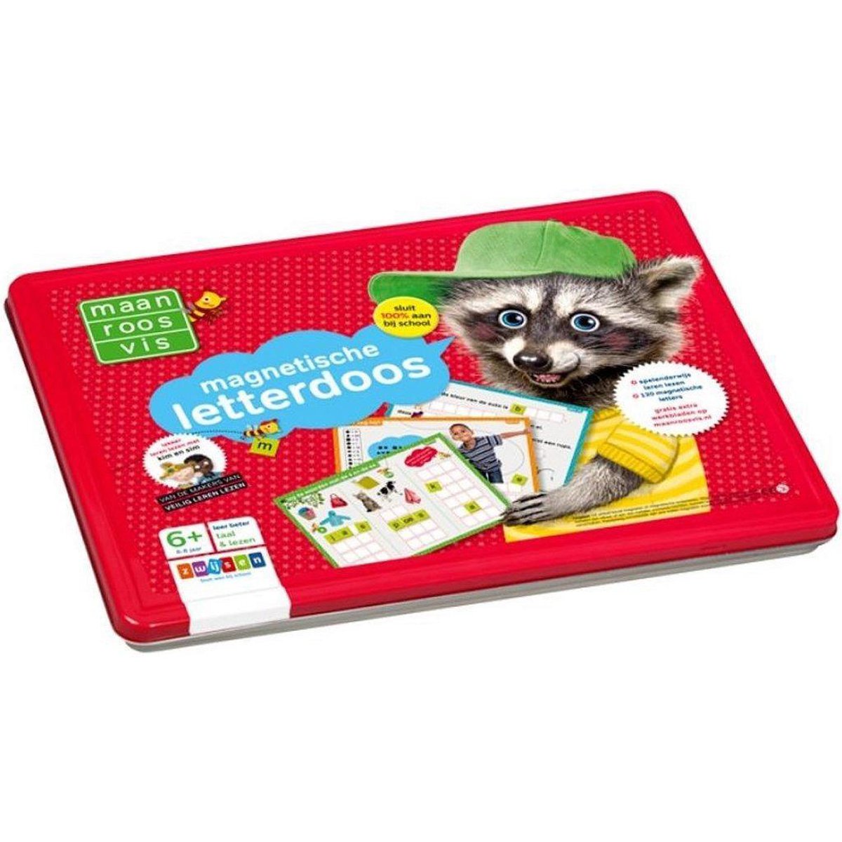 Letterdoos - Maan roos vis - Magnetisch