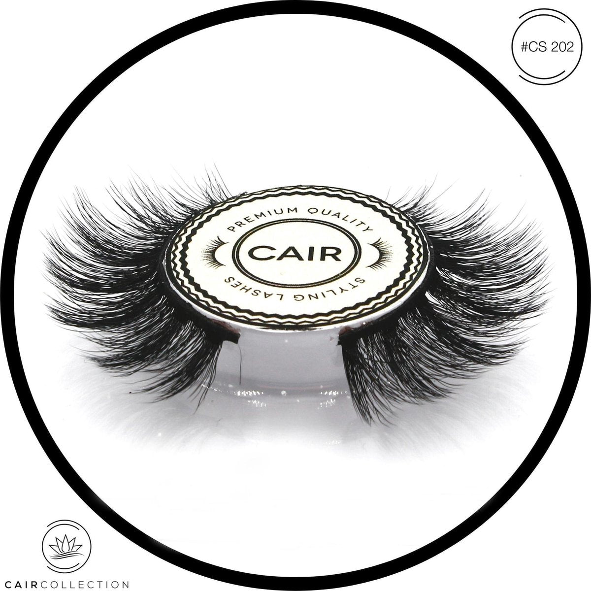 CAIRSTYLING CS#202 - Premium Professional Styling Lashes - Wimperverlenging - Synthetische Kunstwimpers - False Lashes Cruelty Free / Vegan