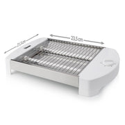 Tristar BR-2400 Vlakke Broodrooster – 23 x 20 cm – Wit