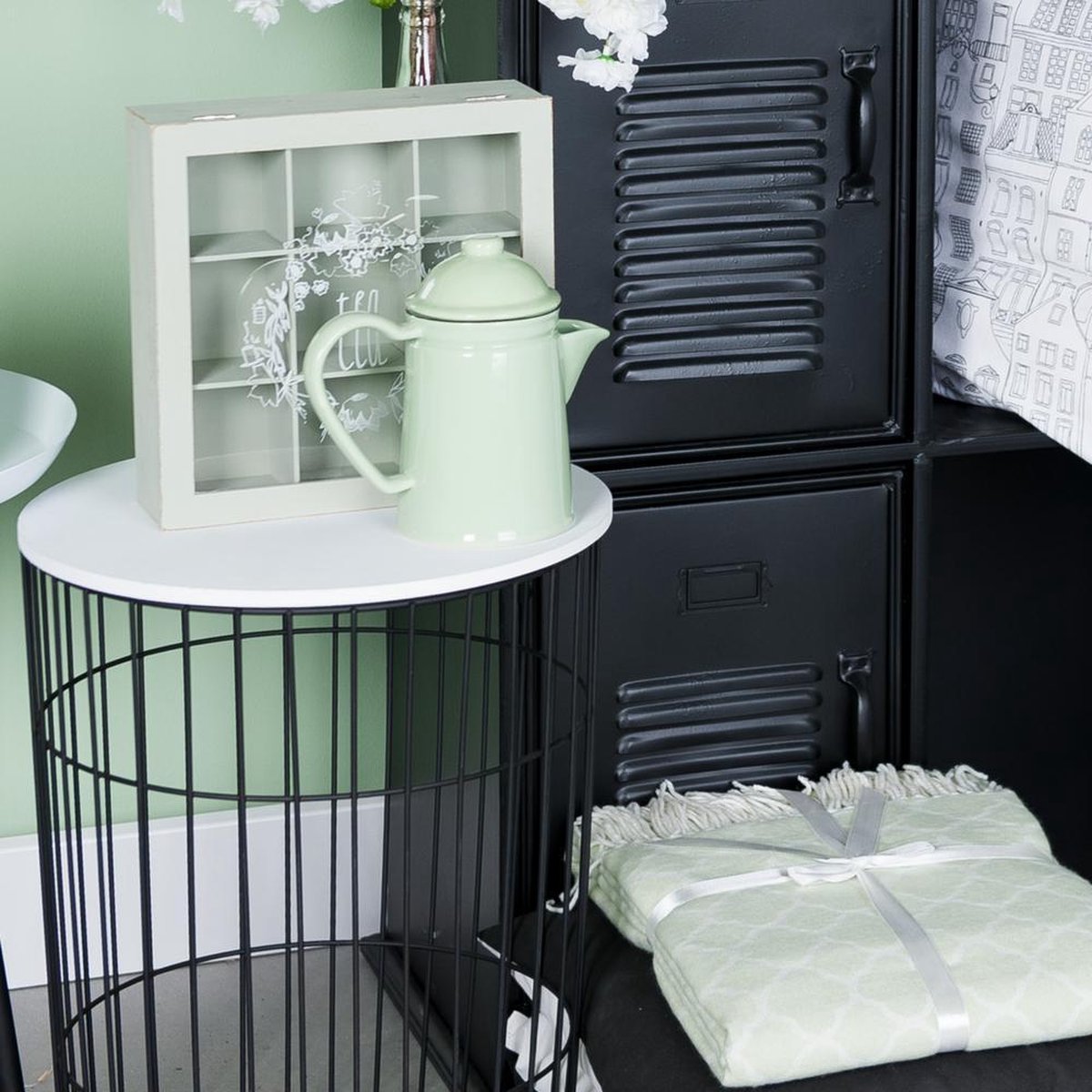 Clayre & Eef Groene theepot
