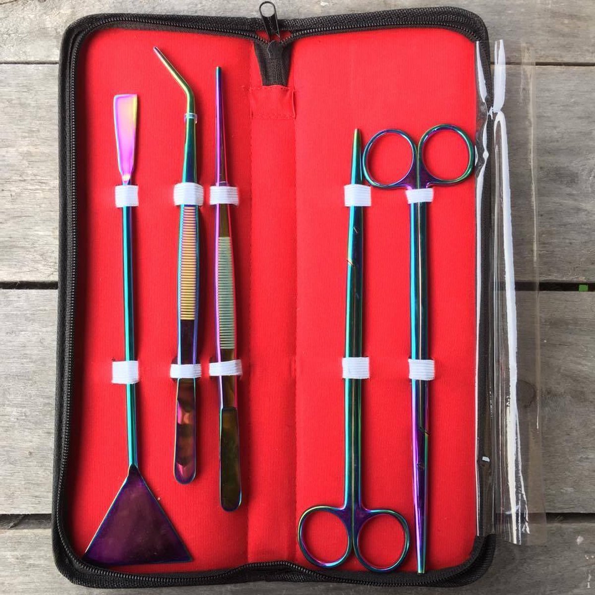 Titanium Aquarium Toolset 30 cm - voor planten en aquascaping - Aquarium Tools