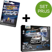 Darda racebaan SET High Speed - King size beginnersset + extra stop en go motor