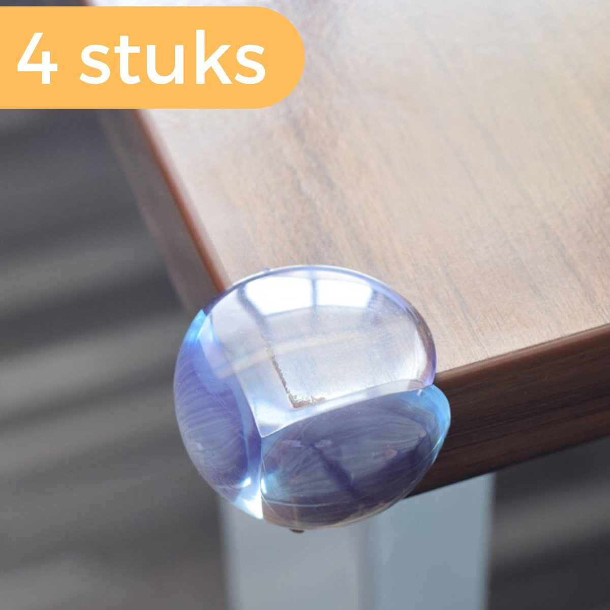 Hoekbeschermers Voor Baby En Peuter - Stootkussens Kasten/Tafels - Transparant - 4 Stuks