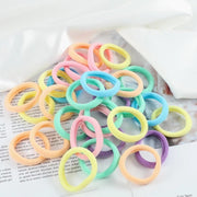 Elastiekjes - 25 stuks - Gekleurde Haar Elastieken - Pastel - Meisjes - elastisch - hoge kwaliteit haarelastiekjes
