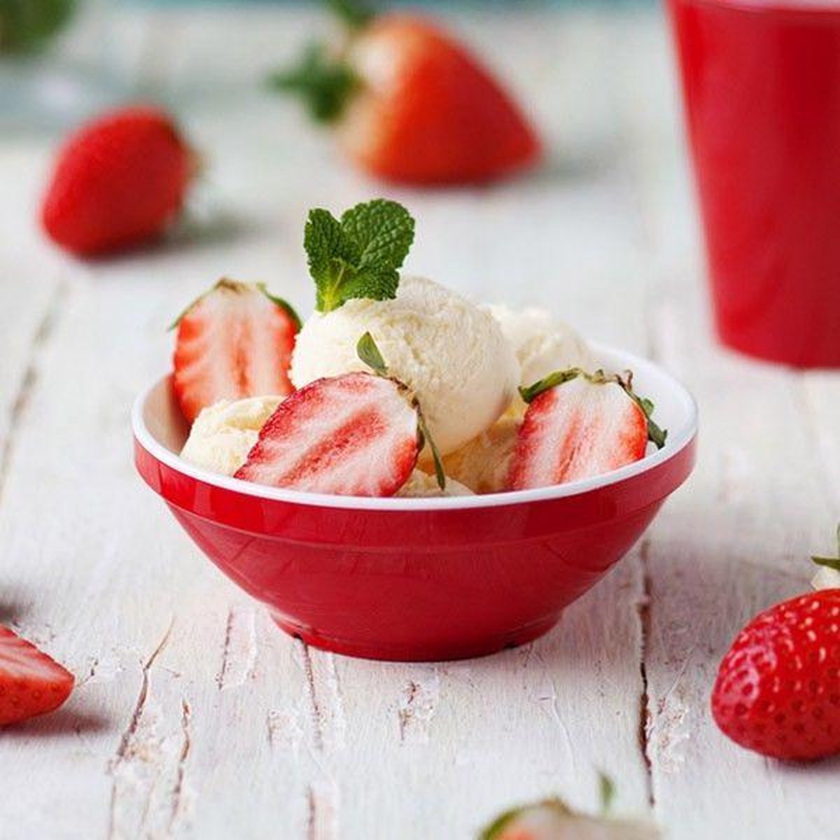Melamine Schaaltje - Rood
