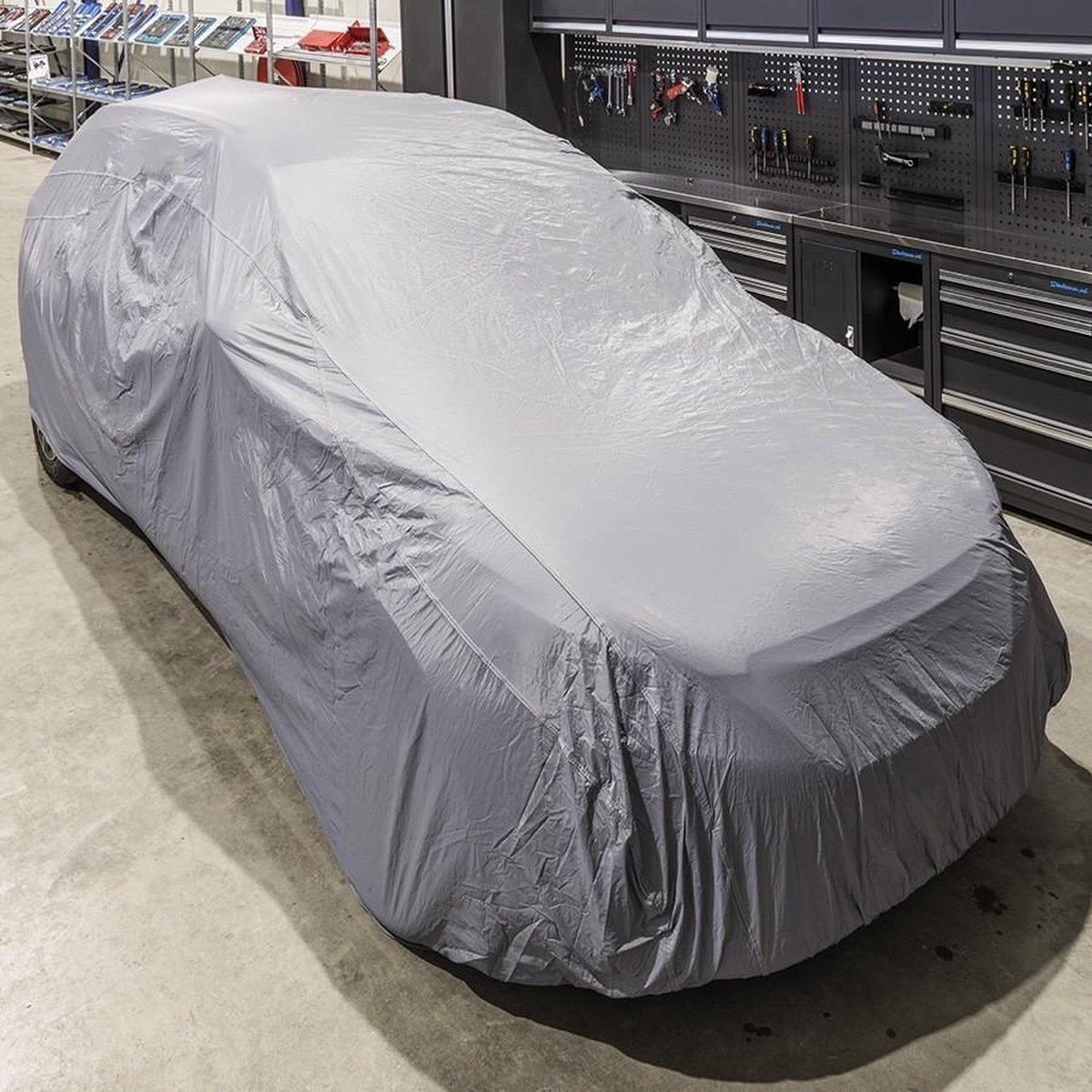 Datona® Autohoes voor buitenstalling met fleece binnenlaag - L