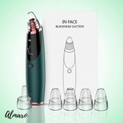 Blackhead Remover - Mee eters Verwijderen - Gezichtsreiniger - Poriënreiniger - Inclusief 5 opzetstukken