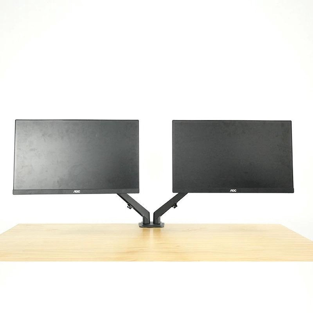 NÖRDIC AG6-42 Monitorarm tafelsteun met gasveer en schermbevestiging voor dubbele monitoren