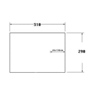 Talamex witte Kuiptent 290 x 310 cm met Rits 110 cm