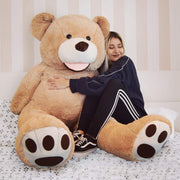 MikaMax Grote Teddybeer XL - Knuffeldier - Knuffelbeer -  Extra Groot - 160 cm