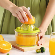 BOTC Citroenpers 4 in 1 - sinaasappelpers citruspers met houder 400 ml