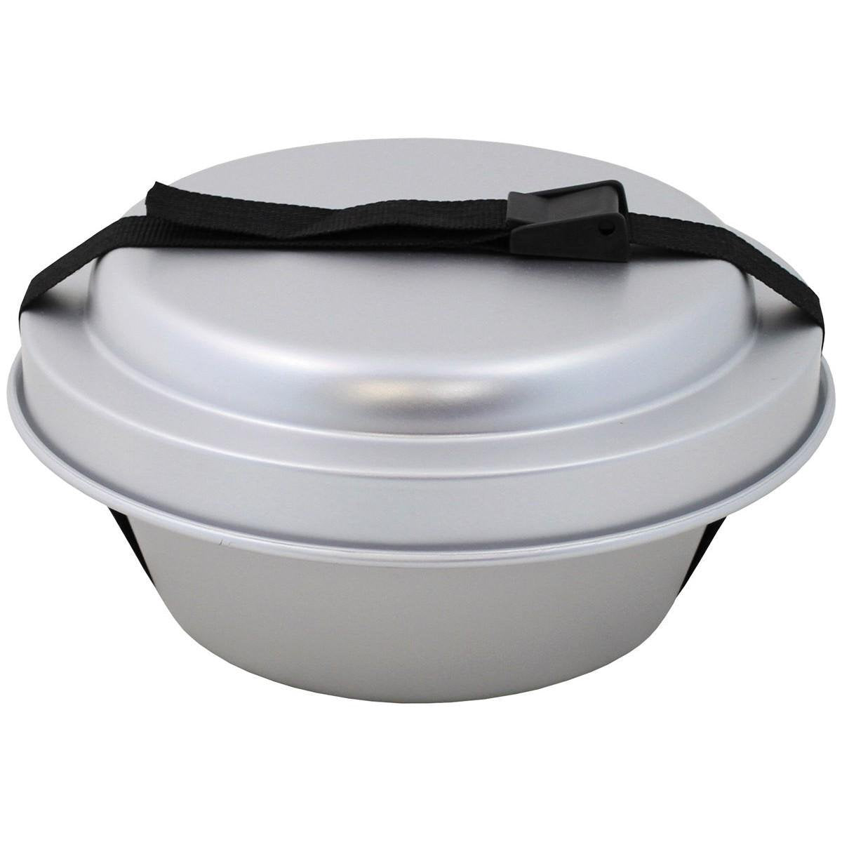 Pannenset 'De Luxe' aluminium - ULTRA-COMPACTE