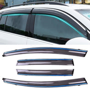 4 STKS Raam Sunny Rain Vizier Zonnescherm Sunny Rain Guard voor Honda Fit 2008-2013 Versie Tweede Generatie Hatchback