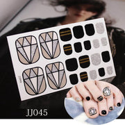 NagelStickers 44 Tips/2Vel Manicure Teen Nagel stickers multi