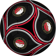 Feyenoord Bal Leer Groot Zwart Druppel