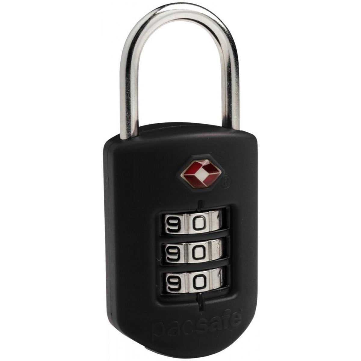 Pacsafe Prosafe 1000-TSA kofferslot 3 cijferig-Reisslot-Bagageslot-USA bagageslot-Zwart (Black)
