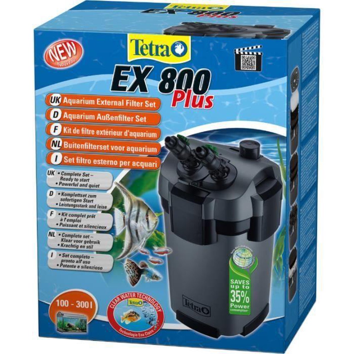 Tetra EX Buitenfilter EX 800 PLUS