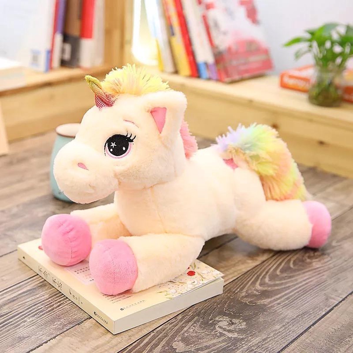 Unicorn- eenhoorn- unicorn- 40CM - Unicorn- roze unicorn- Unicorn