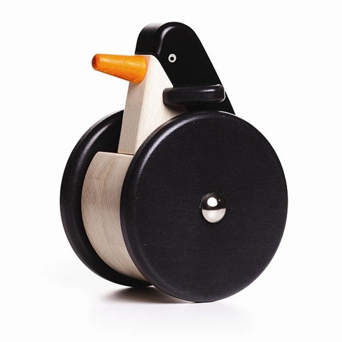 Houten wiebel pinguïn