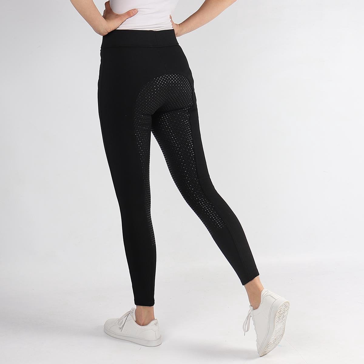 Horka Rijbroek  Helene Full Grip Kids - Black - 152