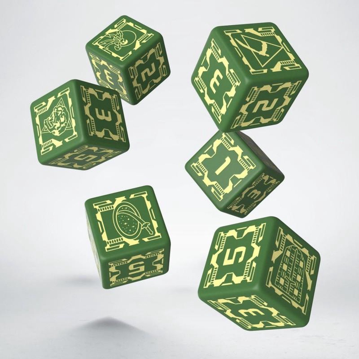 Battletech House Liao D6 Dice