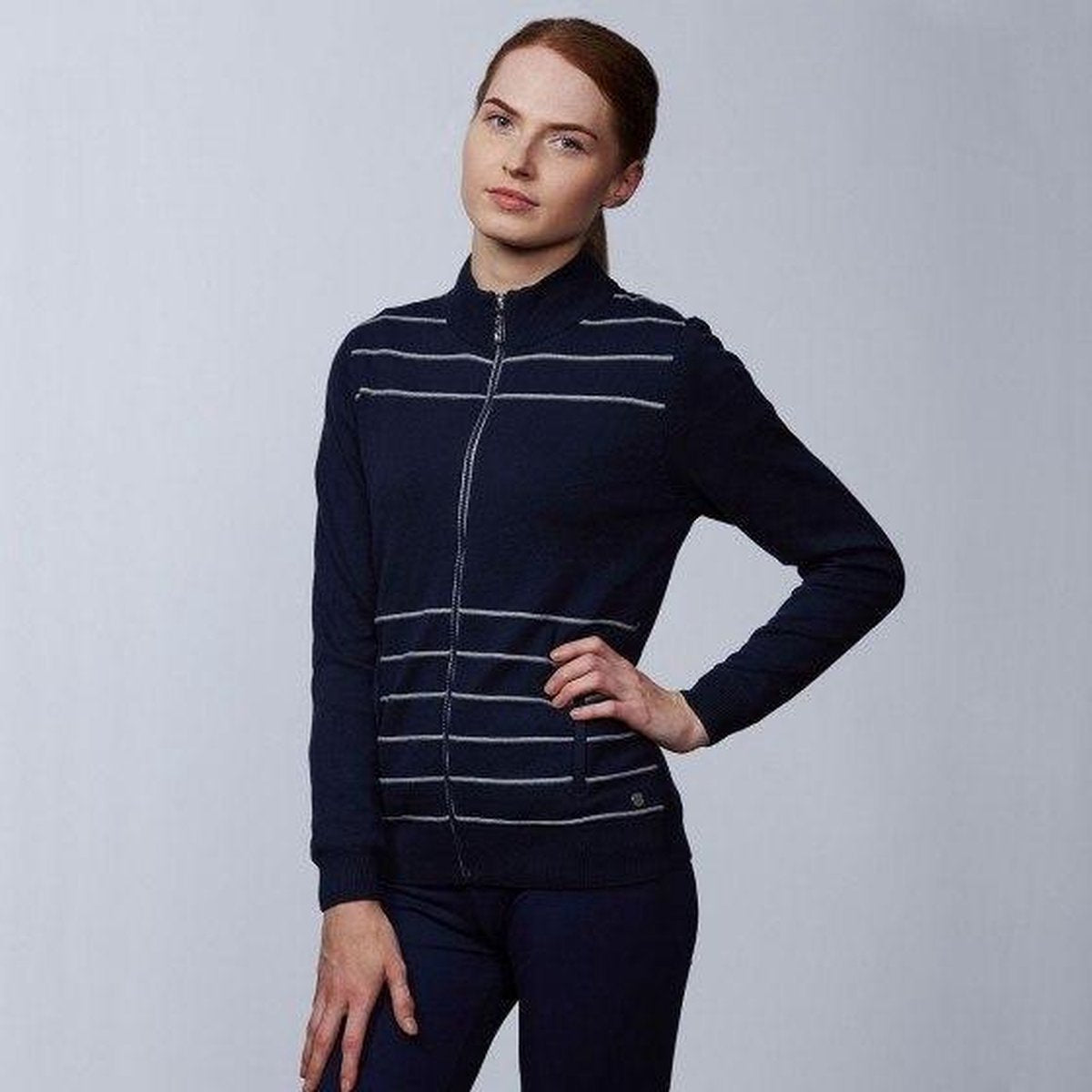 Calvin Klein Cardigan - Sportjas - Dames - Navy/Grijs - 42