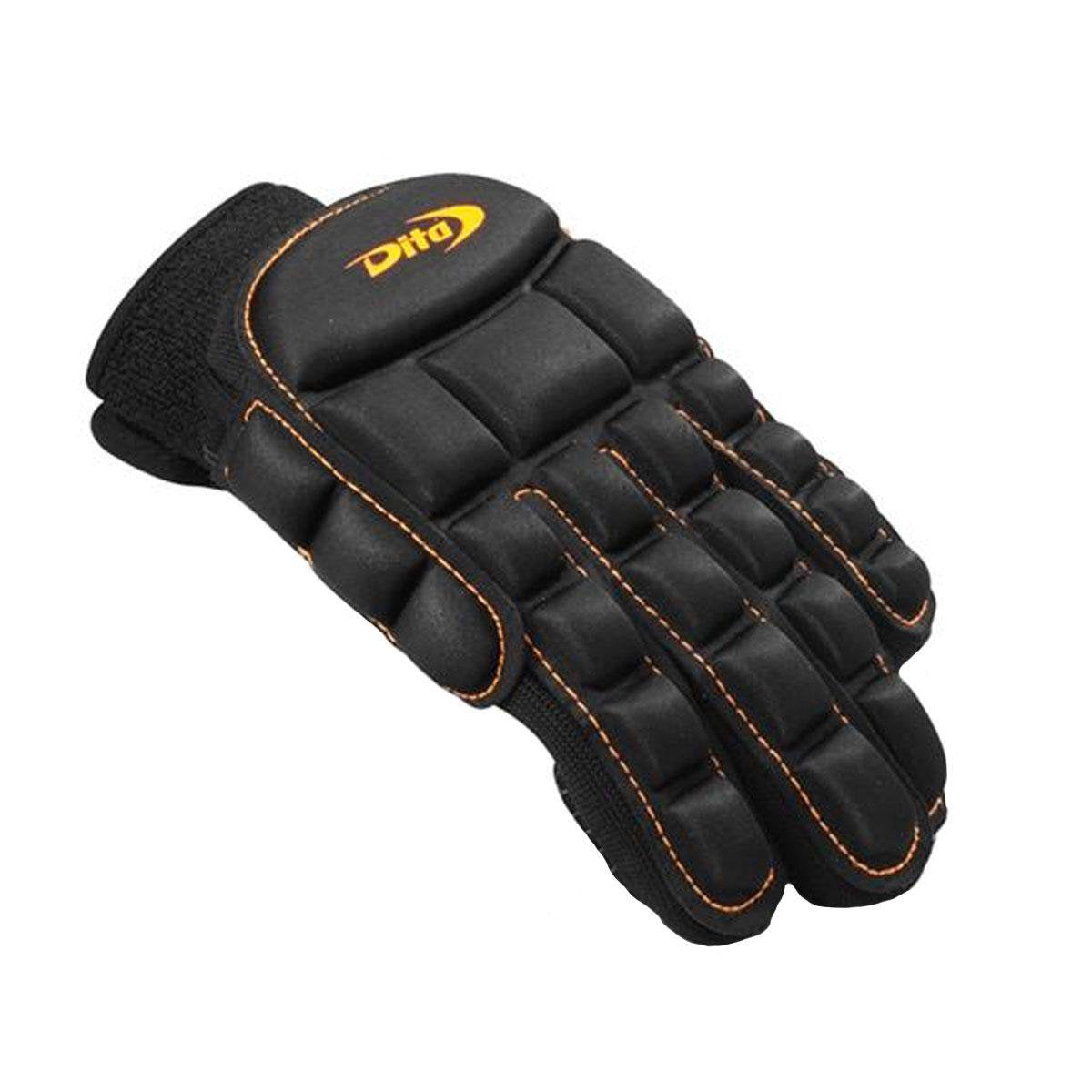 Dita Glove Xtreme (Half FP) - Fluo Red/Black - Hockeyhandschoen Unisex - 6324
