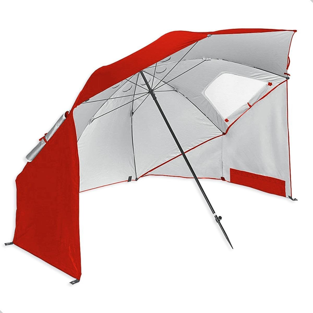 ROLA Strandtent - Strandparasol - Windscherm - Strandtentje - Rood